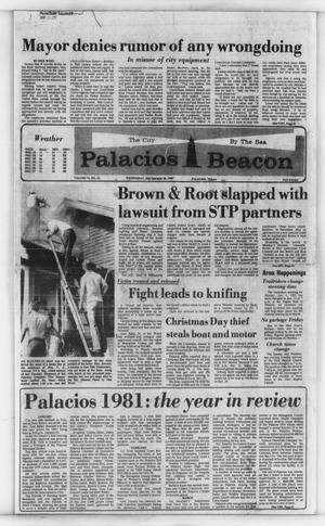Palacios Beacon (Palacios, Tex.), Vol. 74, No. 52, Ed. 1 Wednesday, December 30, 1981