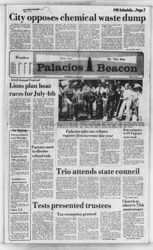 Palacios Beacon (Palacios, Tex.), Vol. 75, No. 25, Ed. 1 Wednesday, June 23, 1982