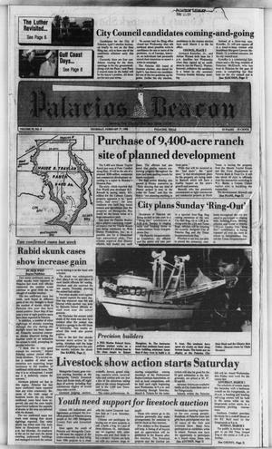 Palacios Beacon (Palacios, Tex.), Vol. 79, No. 9, Ed. 1 Thursday, February 27, 1986