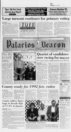 Palacios Beacon (Palacios, Tex.), Vol. 85, No. 10, Ed. 1 Wednesday, March 4, 1992