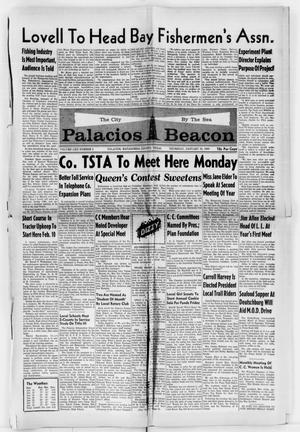 Palacios Beacon (Palacios, Tex.), Vol. 62, No. 5, Ed. 1 Thursday, January 30, 1969