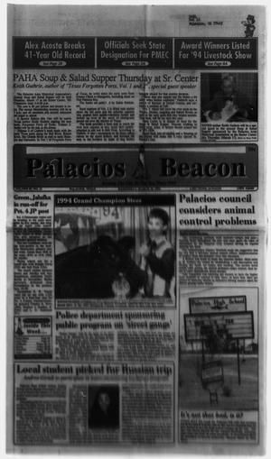 Palacios Beacon (Palacios, Tex.), Vol. 87, No. 11, Ed. 1 Wednesday, March 16, 1994