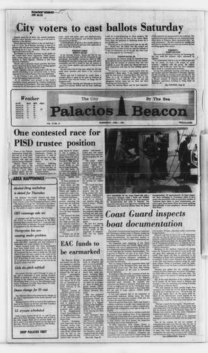 Palacios Beacon (Palacios, Tex.), Vol. 74, No. 13, Ed. 1 Wednesday, April 1, 1981