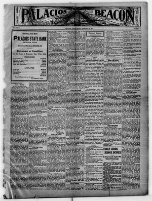 Palacios Beacon (Palacios, Tex.), Vol. 9, No. 8, Ed. 1 Friday, February 23, 1917