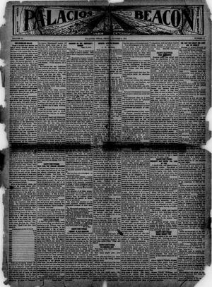 Palacios Beacon (Palacios, Tex.), Vol. 6, No. 40, Ed. 1 Friday, October 2, 1914