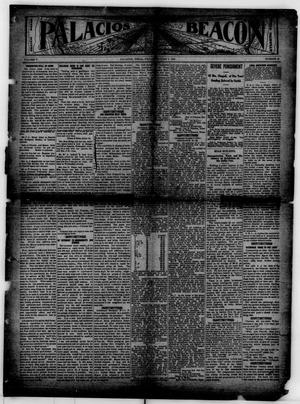 Palacios Beacon (Palacios, Tex.), Vol. 5, No. 40, Ed. 1 Friday, October 3, 1913