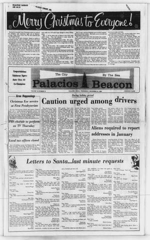 Palacios Beacon (Palacios, Tex.), Vol. 76, No. 53, Ed. 1 Wednesday, December 24, 1980