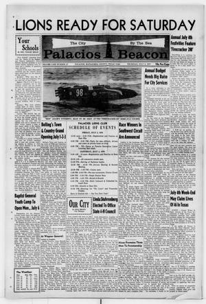 Palacios Beacon (Palacios, Tex.), Vol. 63, No. 27, Ed. 1 Thursday, July 2, 1970