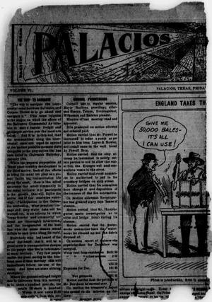 Palacios Beacon (Palacios, Tex.), Vol. 6, No. 53, Ed. 1 Friday, January 2, 1914