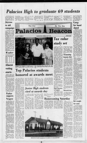 Primary view of object titled 'Palacios Beacon (Palacios, Tex.), Vol. 70, No. 22, Ed. 1 Thursday, May 27, 1976'.