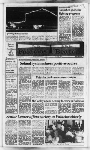 Primary view of object titled 'Palacios Beacon (Palacios, Tex.), Vol. 78, No. 46, Ed. 1 Thursday, November 14, 1985'.