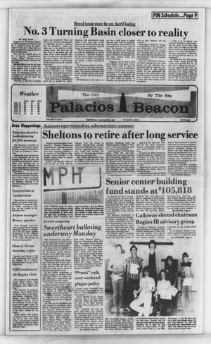 Palacios Beacon (Palacios, Tex.), Vol. 75, No. 3, Ed. 1 Wednesday, January 20, 1982