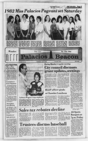 Primary view of object titled 'Palacios Beacon (Palacios, Tex.), Vol. 75, No. 20, Ed. 1 Wednesday, May 19, 1982'.