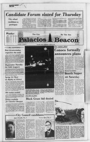 Palacios Beacon (Palacios, Tex.), Vol. 74, No. 12, Ed. 1 Wednesday, March 25, 1981