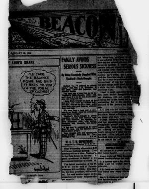 Primary view of object titled 'Palacios Beacon (Palacios, Tex.), Vol. 6, No. 42, Ed. 1 Friday, January 16, 1914'.