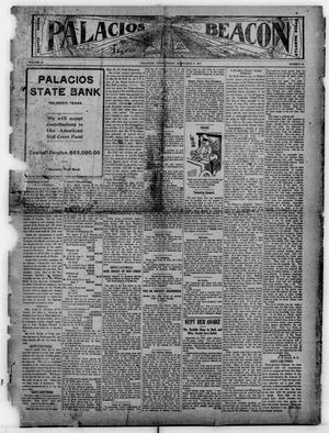 Palacios Beacon (Palacios, Tex.), Vol. 9, No. 34, Ed. 1 Friday, September 7, 1917