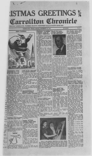 The Carrollton Chronicle (Carrollton, Tex.), Vol. 46TH YEAR, No. 7, Ed. 1 Friday, December 23, 1949
