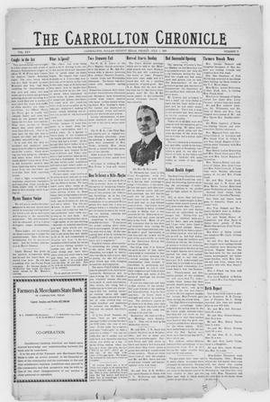 Primary view of object titled 'The Carrollton Chronicle (Carrollton, Tex.), Vol. 25, No. 33, Ed. 1 Friday, July 5, 1929'.