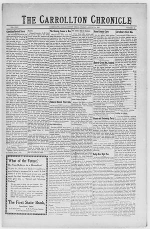 The Carrollton Chronicle (Carrollton, Tex.), Vol. 24, No. 40, Ed. 1 Friday, August 24, 1928