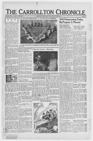 The Carrollton Chronicle (Carrollton, Tex.), Vol. 37, No. 51, Ed. 1 Friday, October 24, 1941