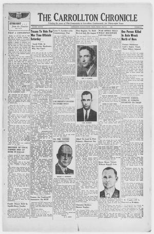 The Carrollton Chronicle (Carrollton, Tex.), Vol. 38, No. 38, Ed. 1 Friday, July 24, 1942