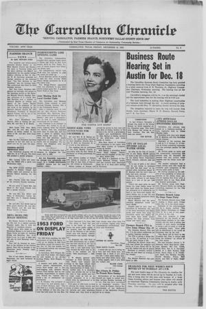 The Carrollton Chronicle (Carrollton, Tex.), Vol. 49th Year, No. 6, Ed. 1 Friday, December 12, 1952