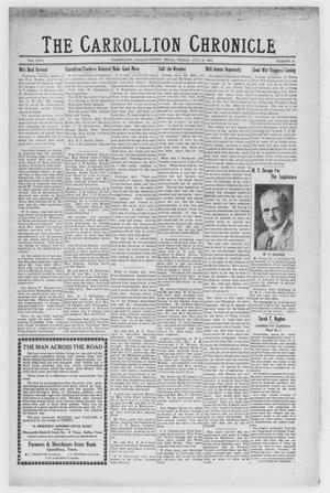Primary view of object titled 'The Carrollton Chronicle (Carrollton, Tex.), Vol. 26, No. 36, Ed. 1 Friday, July 25, 1930'.