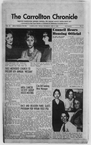 The Carrollton Chronicle (Carrollton, Tex.), Vol. 62, No. 4, Ed. 1 Thursday, December 9, 1965