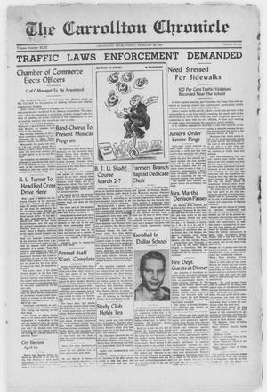 The Carrollton Chronicle (Carrollton, Tex.), Vol. 43, No. 16, Ed. 1 Friday, February 28, 1947