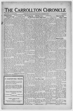 The Carrollton Chronicle (Carrollton, Tex.), Vol. 28, No. 44, Ed. 1 Friday, September 16, 1932