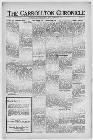 The Carrollton Chronicle (Carrollton, Tex.), Vol. 27, No. 45, Ed. 1 Friday, September 25, 1931