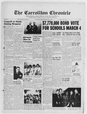 The Carrollton Chronicle (Carrollton, Tex.), Vol. 63, No. 13, Ed. 1 Thursday, February 9, 1967
