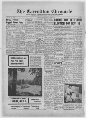 Primary view of object titled 'The Carrollton Chronicle (Carrollton, Tex.), Vol. 51, No. 48, Ed. 1 Friday, October 21, 1955'.
