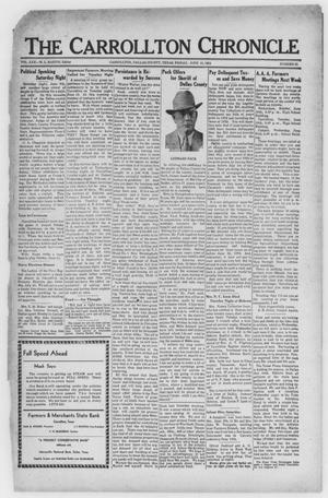 The Carrollton Chronicle (Carrollton, Tex.), Vol. 30, No. 31, Ed. 1 Friday, June 15, 1934