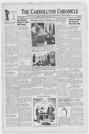 The Carrollton Chronicle (Carrollton, Tex.), Vol. 39, No. 31, Ed. 1 Friday, June 4, 1943