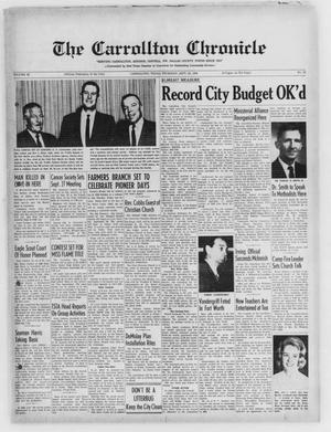 The Carrollton Chronicle (Carrollton, Tex.), Vol. 62, No. 45, Ed. 1 Thursday, September 22, 1966