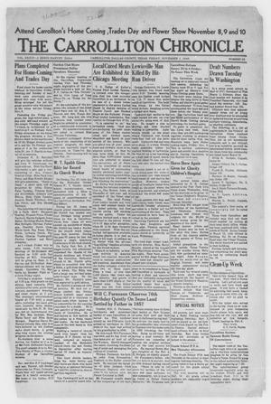 The Carrollton Chronicle (Carrollton, Tex.), Vol. 36, No. 52, Ed. 1 Friday, November 1, 1940