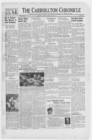 The Carrollton Chronicle (Carrollton, Tex.), Vol. 39, No. 37, Ed. 1 Friday, July 16, 1943