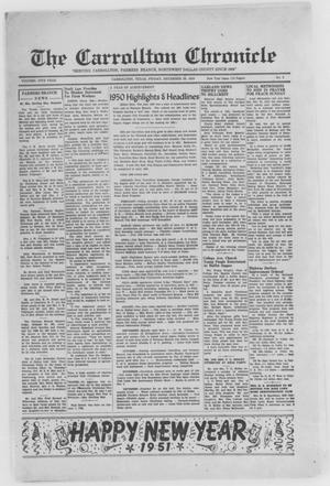 The Carrollton Chronicle (Carrollton, Tex.), Vol. 47TH YEAR, No. 9, Ed. 1 Friday, December 29, 1950