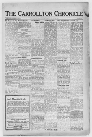 Primary view of object titled 'The Carrollton Chronicle (Carrollton, Tex.), Vol. 27, No. 26, Ed. 1 Friday, May 15, 1931'.