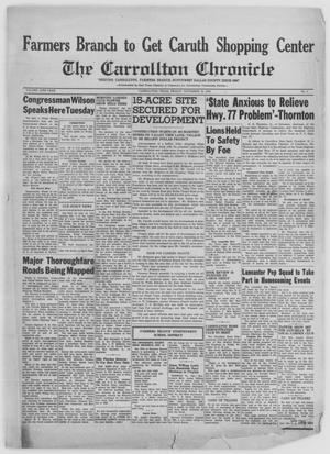 Primary view of object titled 'The Carrollton Chronicle (Carrollton, Tex.), Vol. 50th Year, No. 1, Ed. 1 Friday, November 13, 1953'.