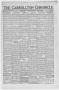 Primary view of The Carrollton Chronicle (Carrollton, Tex.), Vol. 34, No. 16, Ed. 1 Friday, February 25, 1938