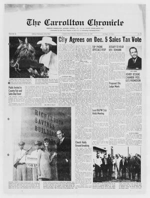 The Carrollton Chronicle (Carrollton, Tex.), Vol. 63, No. 50, Ed. 1 Thursday, October 26, 1967