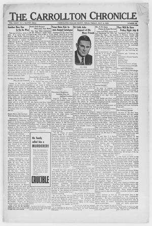 The Carrollton Chronicle (Carrollton, Tex.), Vol. 34, No. 35, Ed. 1 Friday, July 8, 1938