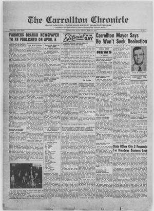 The Carrollton Chronicle (Carrollton, Tex.), Vol. 52, No. 15, Ed. 1 Friday, March 2, 1956