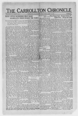 The Carrollton Chronicle (Carrollton, Tex.), Vol. 36, No. 24, Ed. 1 Friday, April 19, 1940