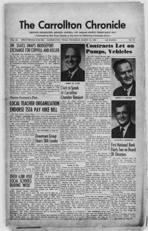The Carrollton Chronicle (Carrollton, Tex.), Vol. 61, No. 18, Ed. 1 Thursday, March 18, 1965