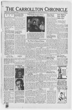 The Carrollton Chronicle (Carrollton, Tex.), Vol. 37, No. 40, Ed. 1 Friday, August 8, 1941