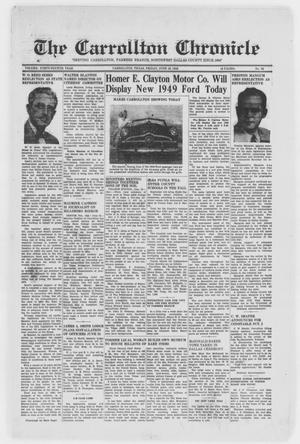 The Carrollton Chronicle (Carrollton, Tex.), Vol. 44, No. 32, Ed. 1 Friday, June 18, 1948