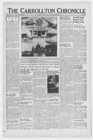 The Carrollton Chronicle (Carrollton, Tex.), Vol. 37, No. 45, Ed. 1 Friday, September 12, 1941